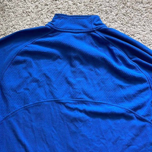 EUC Men’s Nike Blue Fleece Therma-fit Pullover Jacket 107544-493 size XXL - Picture 5 of 7